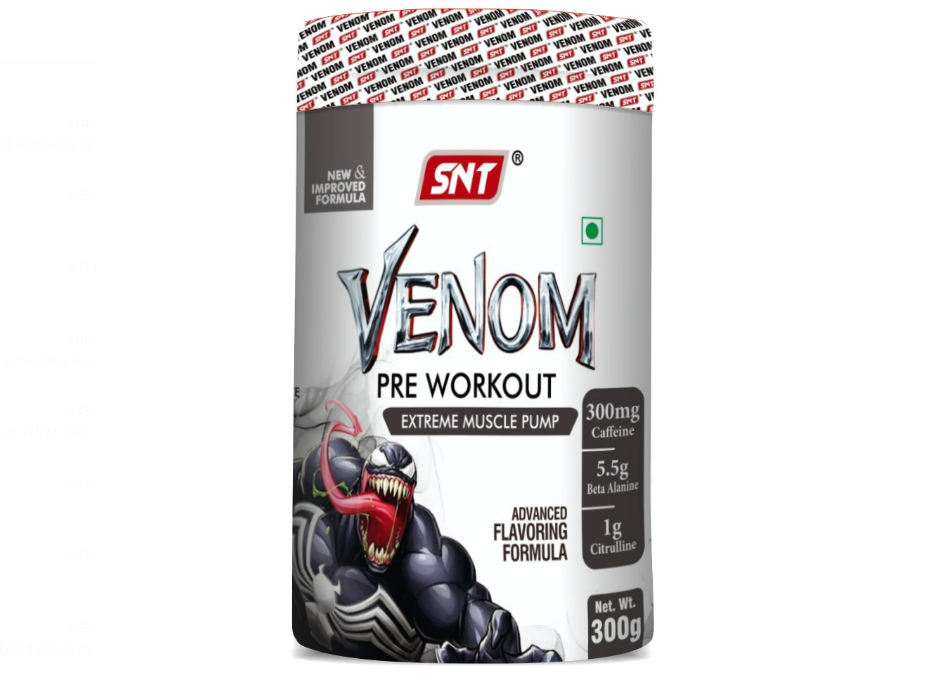 SNT Venom Pre/Post Workout